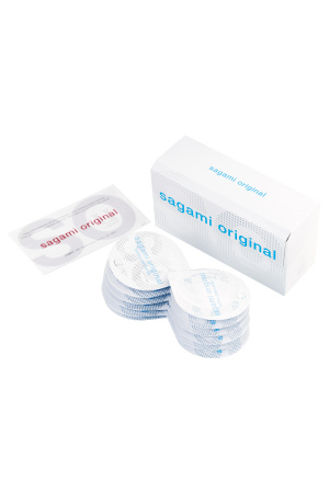 Презервативы Sagami №12'S полиуретановые Original Extra Lub 002