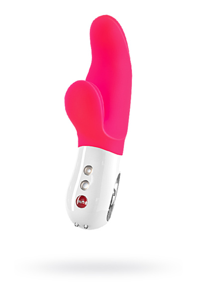 Вибратор Fun  Factory MISS BI, силикон, розовый, 17 см
