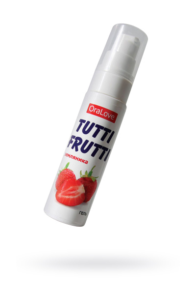 Гель ''TUTTI-FRUTTI ЗЕМЛЯНИКА'' серии ''OraLove'' 30 г.